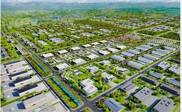 Phối cảnh Khu CNTT tập trung Yên Bình. (Ảnh: Trọng Tài) Phối cảnh Khu CNTT tập trung Yên Bình. (Ảnh: Trọng Tài)