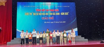 Bắc Ninh trao giải cuộc thi Đại sứ văn hóa đọc 2025