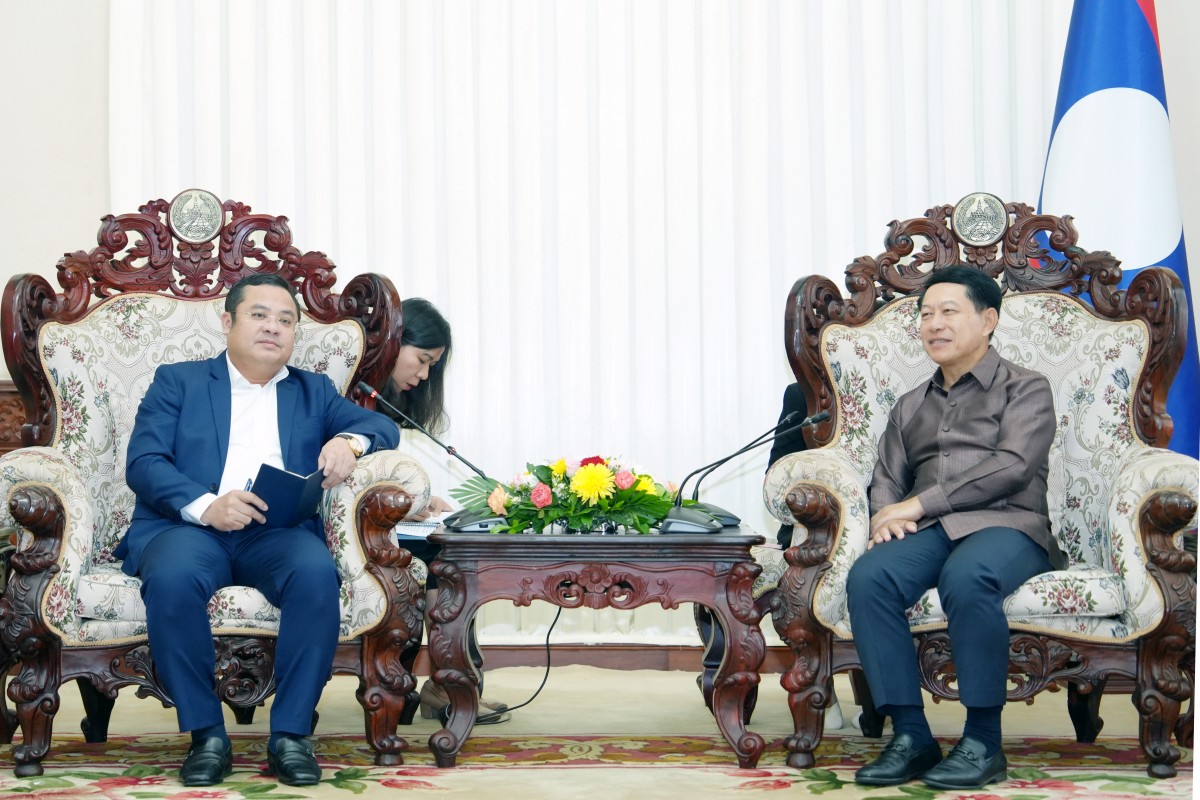 Chính phủ Lào cam kết hỗ trợ Vinachem triển khai dự án Chính phủ Lào cam kết hỗ trợ Vinachem triển khai dự án