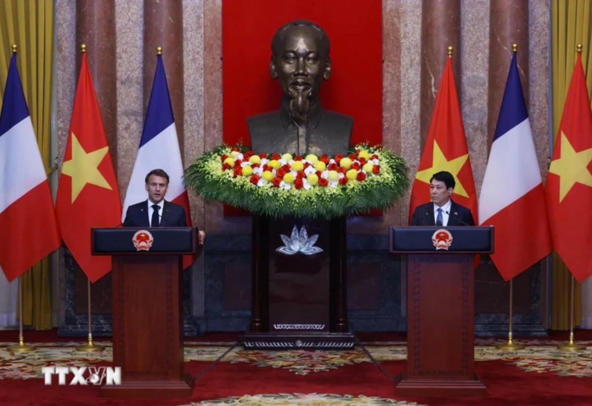 Toàn văn Tuyên bố chung Việt Nam - Pháp