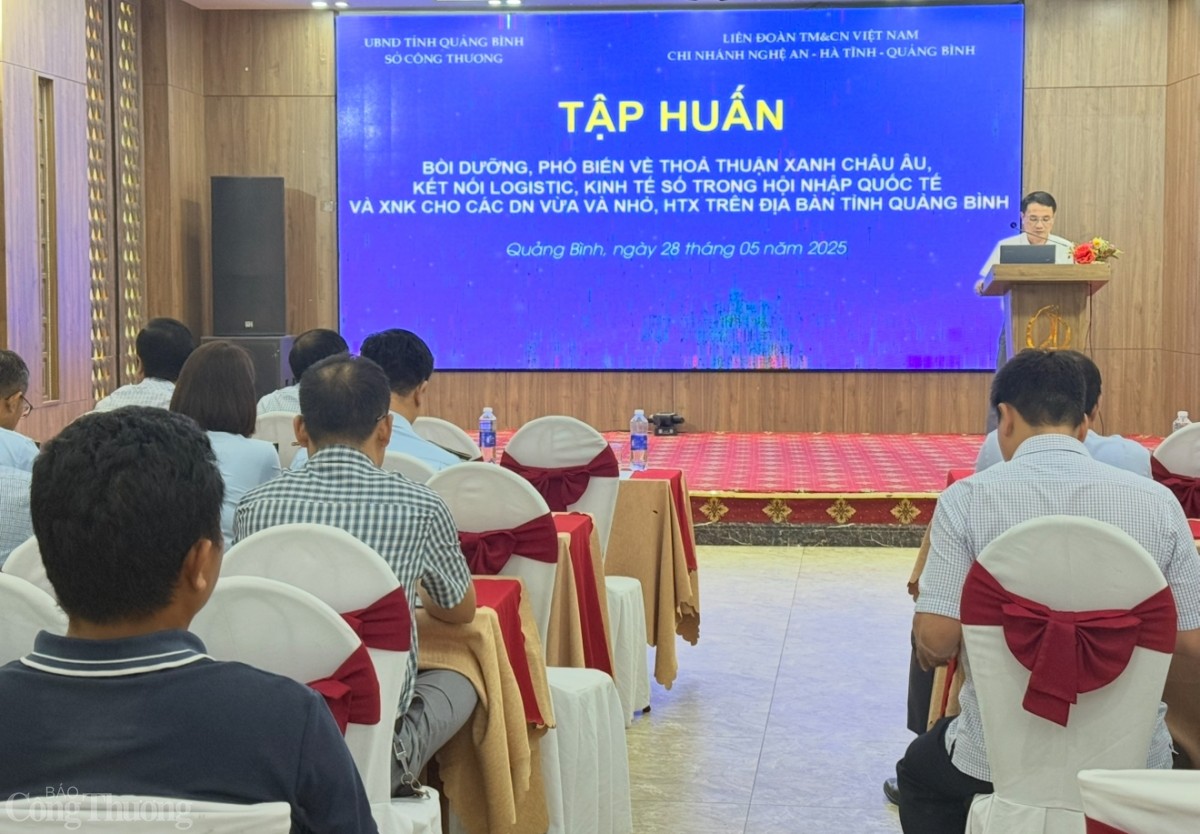 undefined Quảng Bình: Tập huấn Thoả thuận Xanh Châu Âu và hội nhập