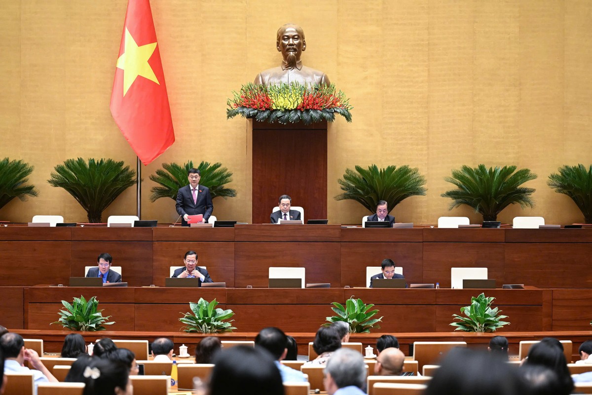 Sáng 28/5/2025: Quốc hội thảo luận ở hội trường về dự án Luật sửa đổi, bổ sung một số điều của Luật Quy hoạch.