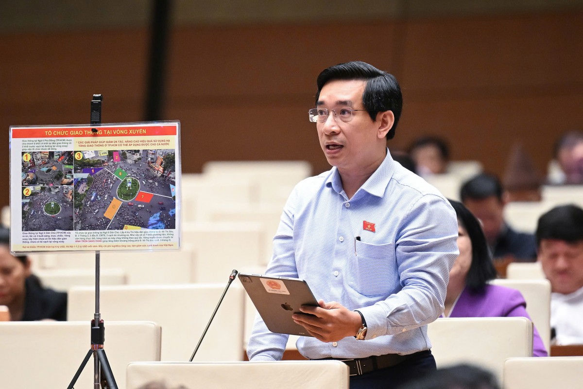 Đại biểu Nguyễn Văn Cảnh - Đoàn Đại biểu Quốc hội tỉnh Bình Định