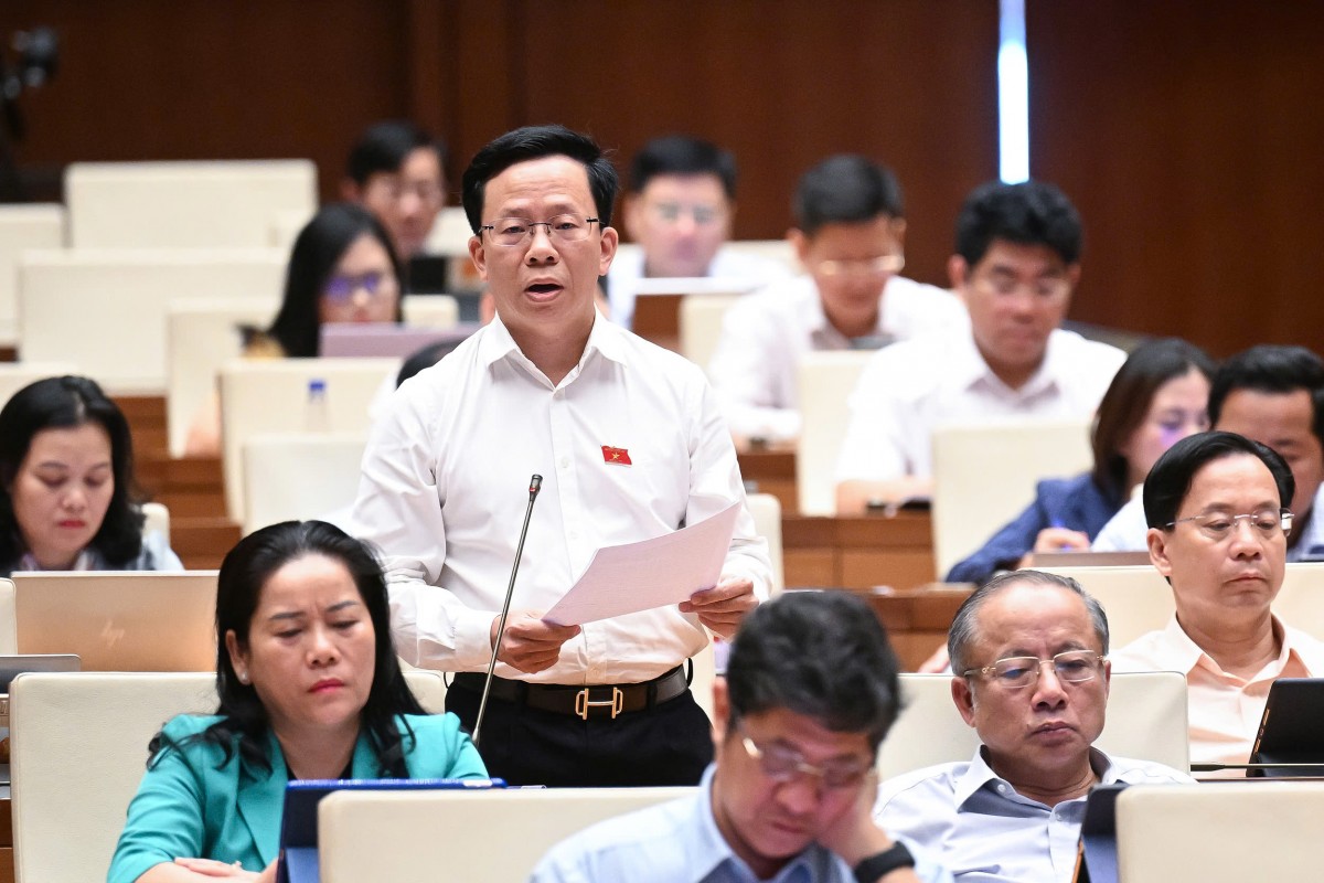 Đại biểu Lê Minh Nam - Đoàn Đại biểu Quốc hội tỉnh Hậu Giang