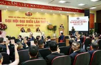 Đại hội đại biểu Đảng bộ PVTrans lần thứ V