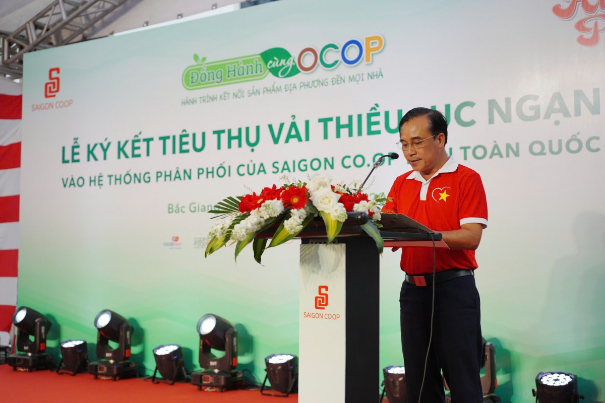 Saigon Co.op ký kết tiêu thụ vải thiều Lục Ngạn
