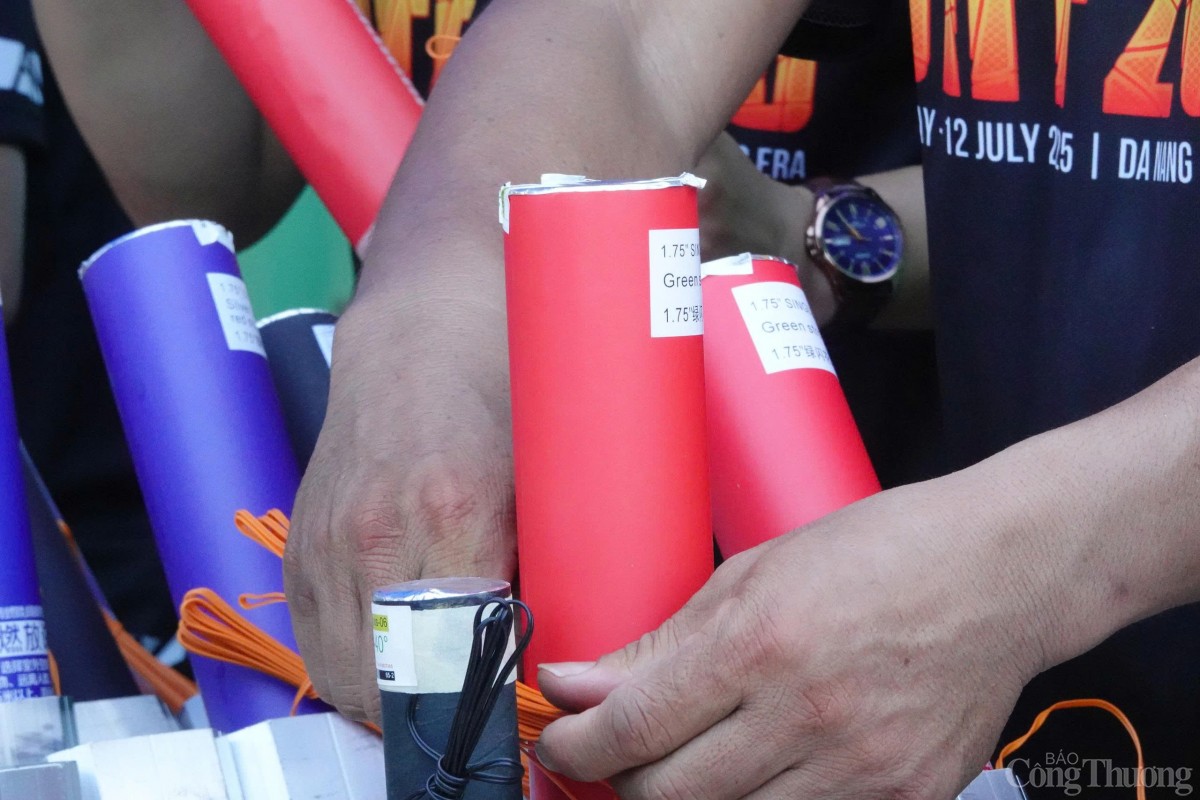 Sẽ có hơn 5.000 quả pháo hoa các loại được sử dụng trong phần thi