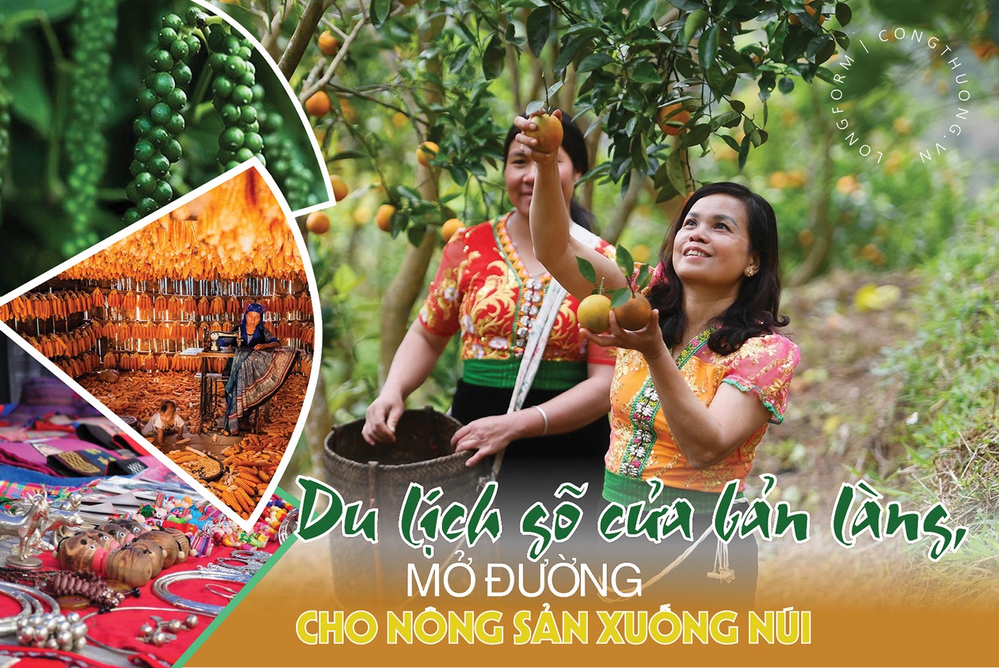 Du lịch gõ cửa bản làng,mở đường cho nông sản xuống núi