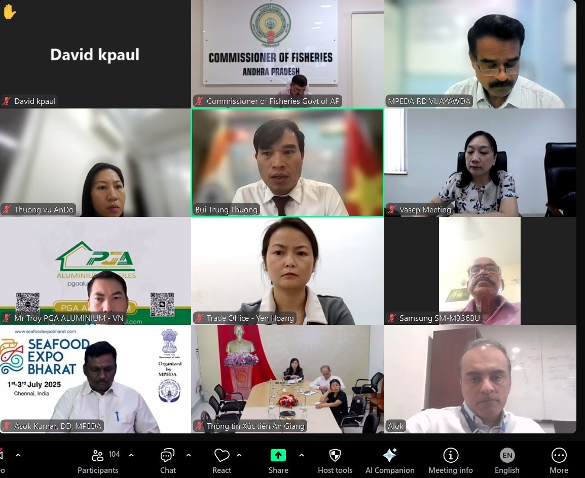 Việt Nam - Ấn Độ tăng cường hợp tác trong ngành thủy sản