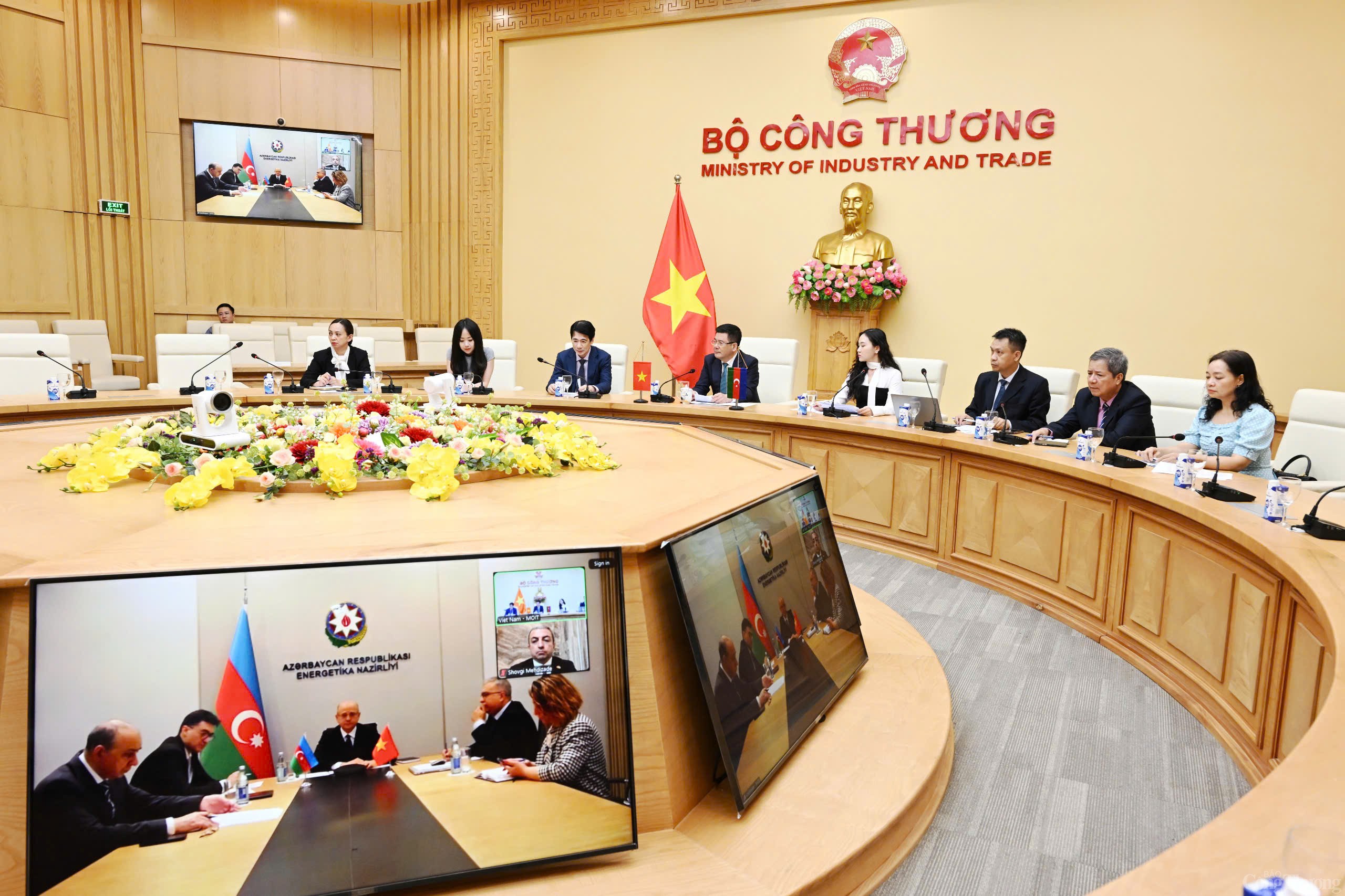 Việt Nam - Azerbaijan thống nhất nội dung hợp tác về thương mại,nănglượng