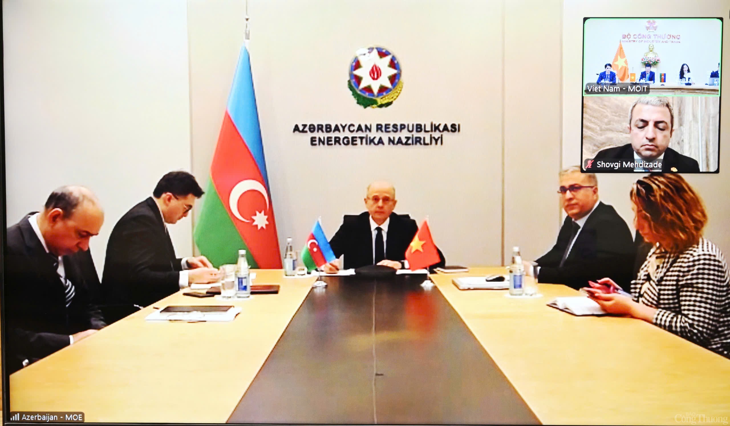 Việt Nam - Azerbaijan thống nhất nội dung hợp tác về thương mại,nănglượng