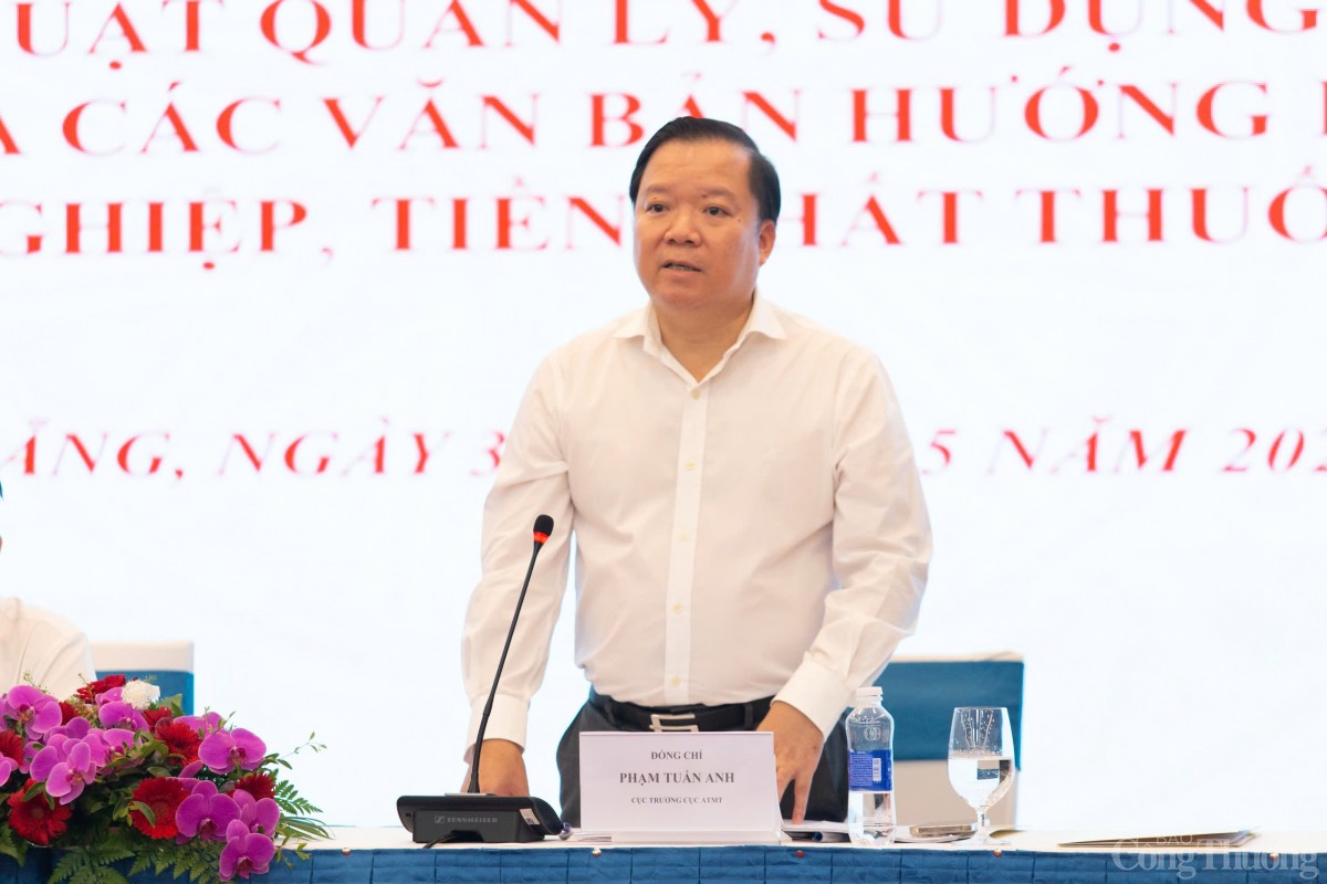 ông Phạm Tuấn Anh, Cục trưởng Cục Kỹ thuật an toàn và Môi trường công nghiệp  ông Phạm Tuấn Anh, Cục trưởng Cục Kỹ thuật an toàn và Môi trường công nghiệp