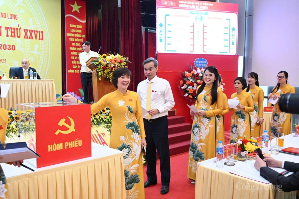 Công ty Thuốc lá Thăng Long tổ chức thành công Đại hội Đảng bộ nhiệm kỳ 2025 – 2030 Công ty Thuốc lá Thăng Long tổ chức thành công Đại hội Đảng bộ nhiệm kỳ 2025 – 2030