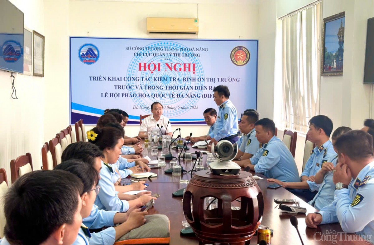 Quản lý thị trường Đà Nẵng triển khai công tác kiểm tra