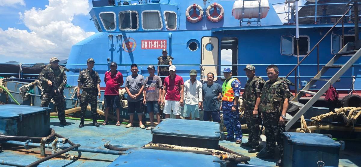 Bắt giữ 75m3 chất lỏng nghi là dầu DO, trị giá hàng vi phạm 1,3 tỷ đồng