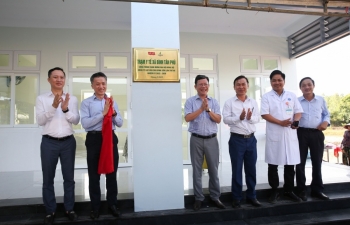 BSR khánh thành Trạm Y tế xã Bình Tân Phú, Quảng Ngãi