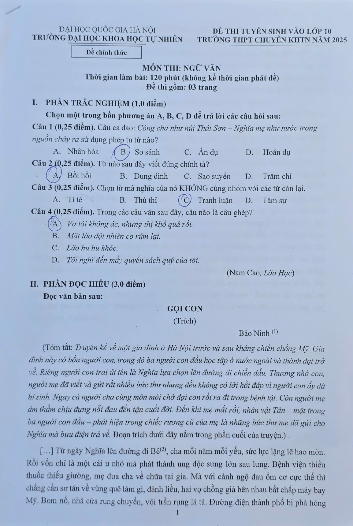 Thi lớp 10 Hà Nội: Các trường chuyên ‘mở màn’ cuộc đua