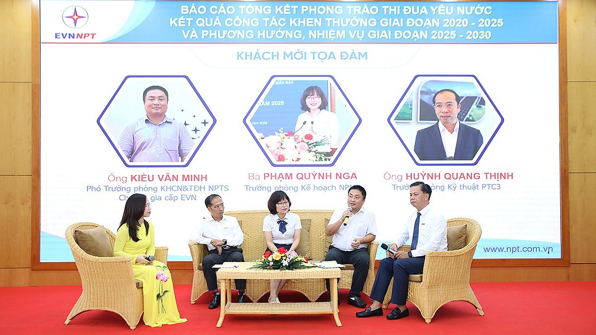 EVNNPT tôn vinh ‘những ngọn lửa thi đua yêu nước’ giai đoạn 2020-2025