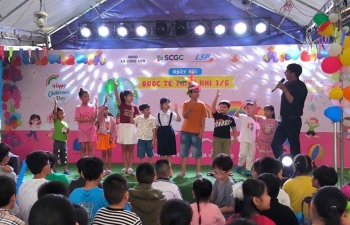 LSP mang niềm vui cho trẻ em xã Long Sơn