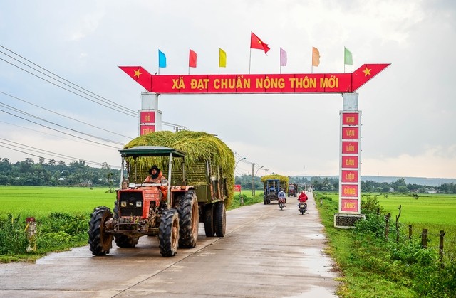 Tỷ lệ thôn, bản, ấp đạt chuẩn văn hóa và nông thôn mới ngày càng tăng. Ảnh: Hà Anh