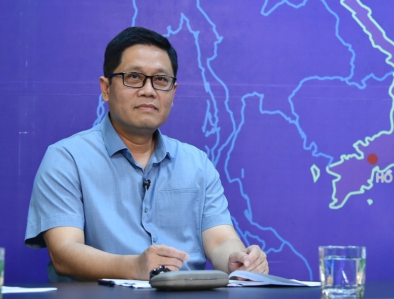 Thiếu tướng Nguyễn Hồng Nguyên, Phó Chánh văn phòng Bộ Công an, tại Tọa đàm - Ảnh: VGP/Dương Tuấn