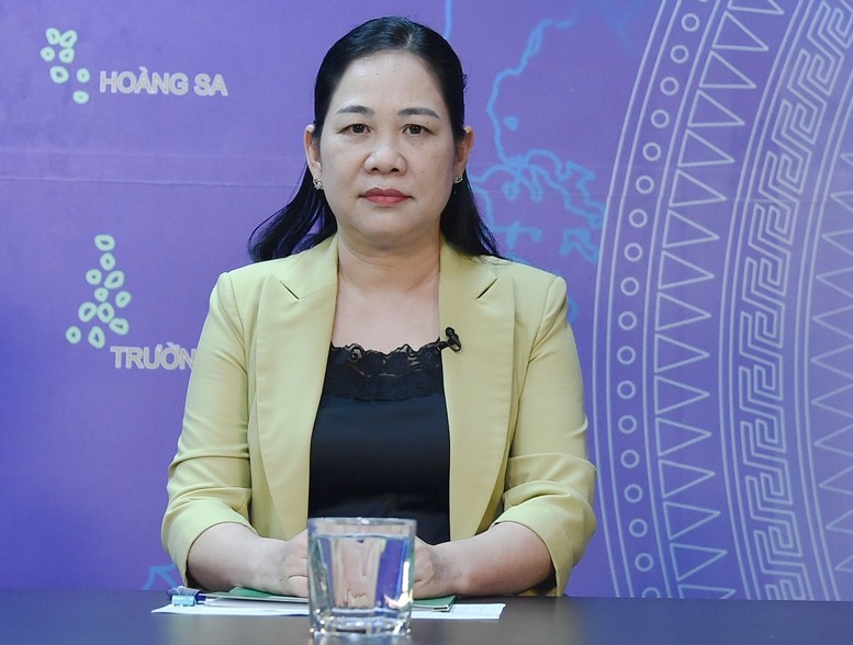 Thứ trưởng Bộ Dân tộc và Tôn giáo Nông Thị Hà: Quyết sách xóa toàn bộ nhà tạm, nhà dột nát trên toàn quốc là một quyết sách đúng đắn và hiệu quả trong thời gian vừa qua - Ảnh: VGP/Dương Tuấn