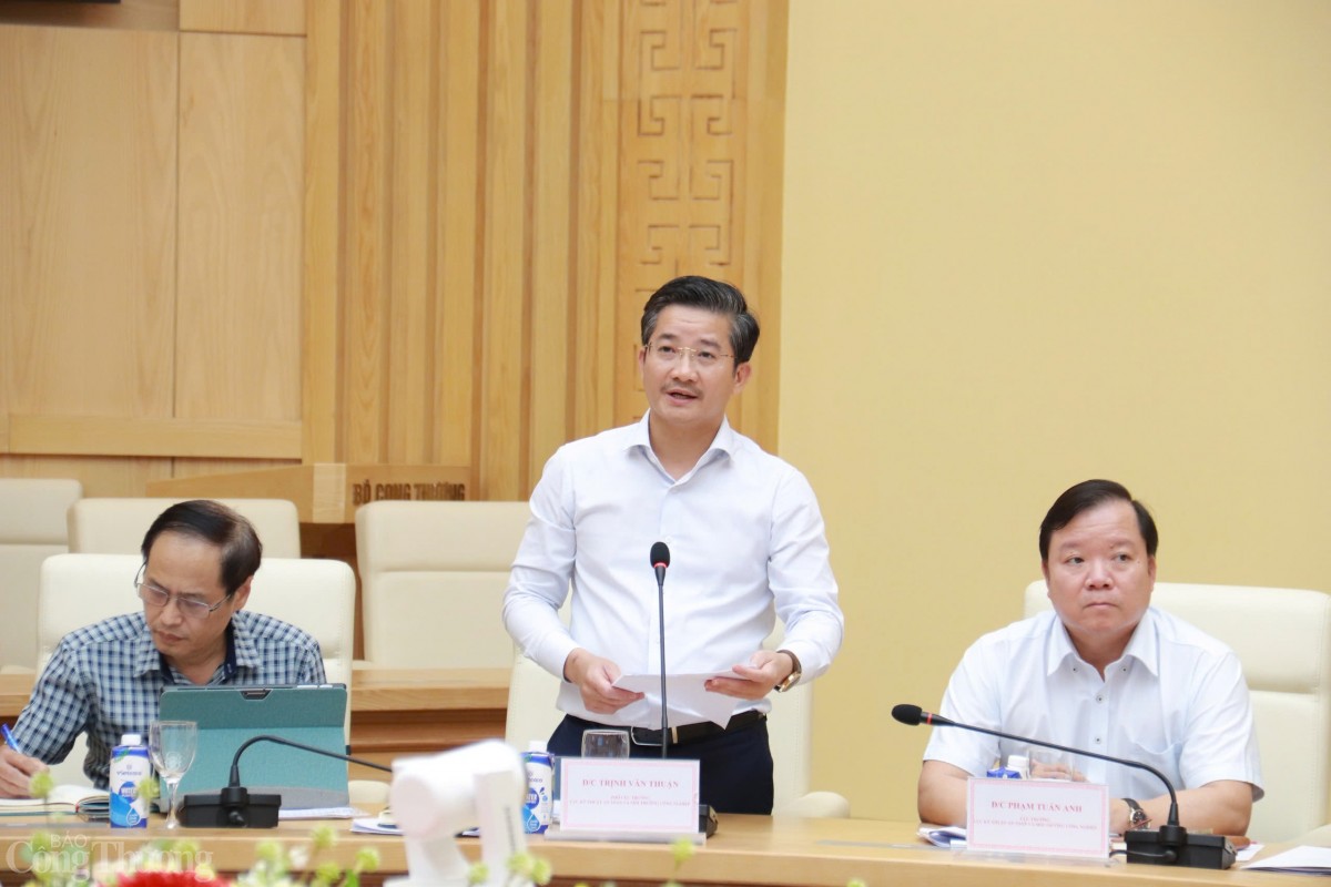 Thứ trưởng Nguyễn Sinh Nhật Tân làm việc