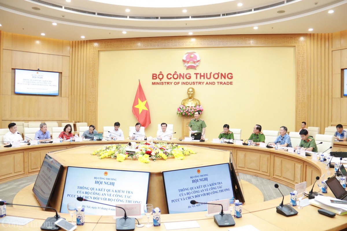 Thứ trưởng Nguyễn Sinh Nhật Tân làm việc