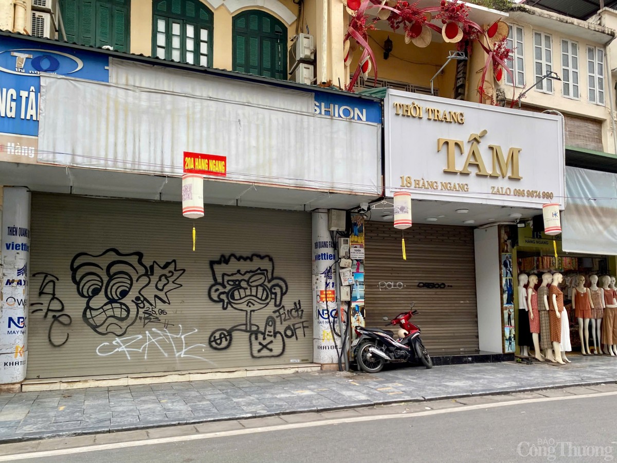 Phố cổ Hà Nội đìu hiu, hàng quán đồng loạt đóng cửa