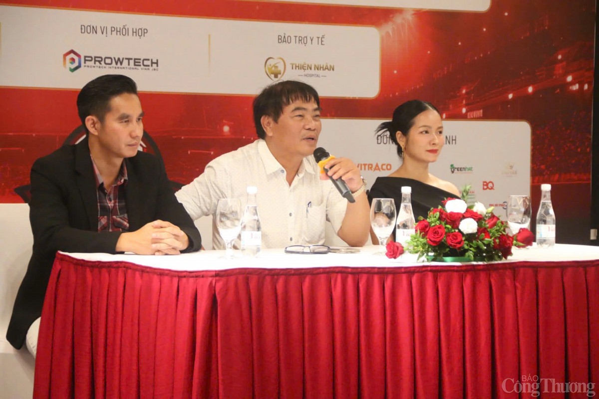 Họp báo thông tin Lễ hội bóng đá