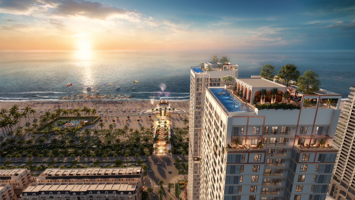 Regal Residence Đồng Hới nhìn từ trên cao Regal Residence Đồng Hới nhìn từ trên cao