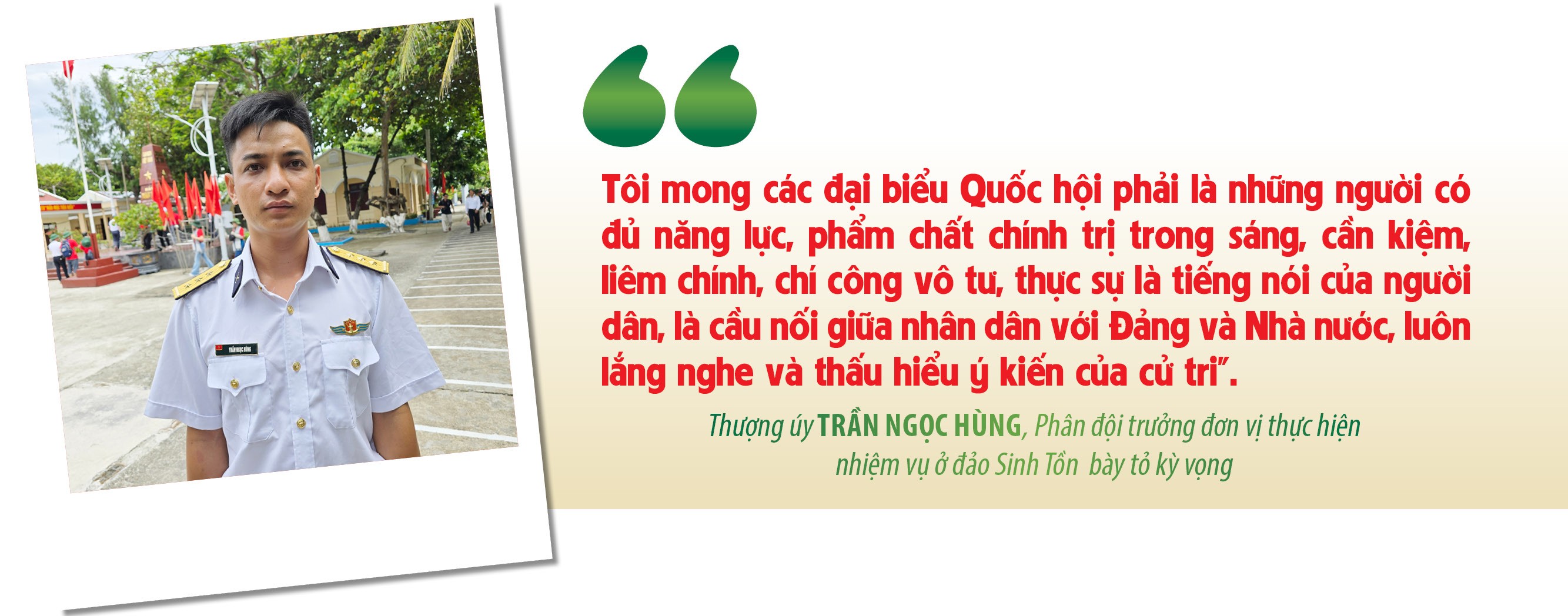 Lời nhắn gửi từ Trường Sa!Bài 2:Hướng về ngày bầu cử Lời nhắn gửi từ Trường Sa!Bài 2:Hướng về ngày bầu cử