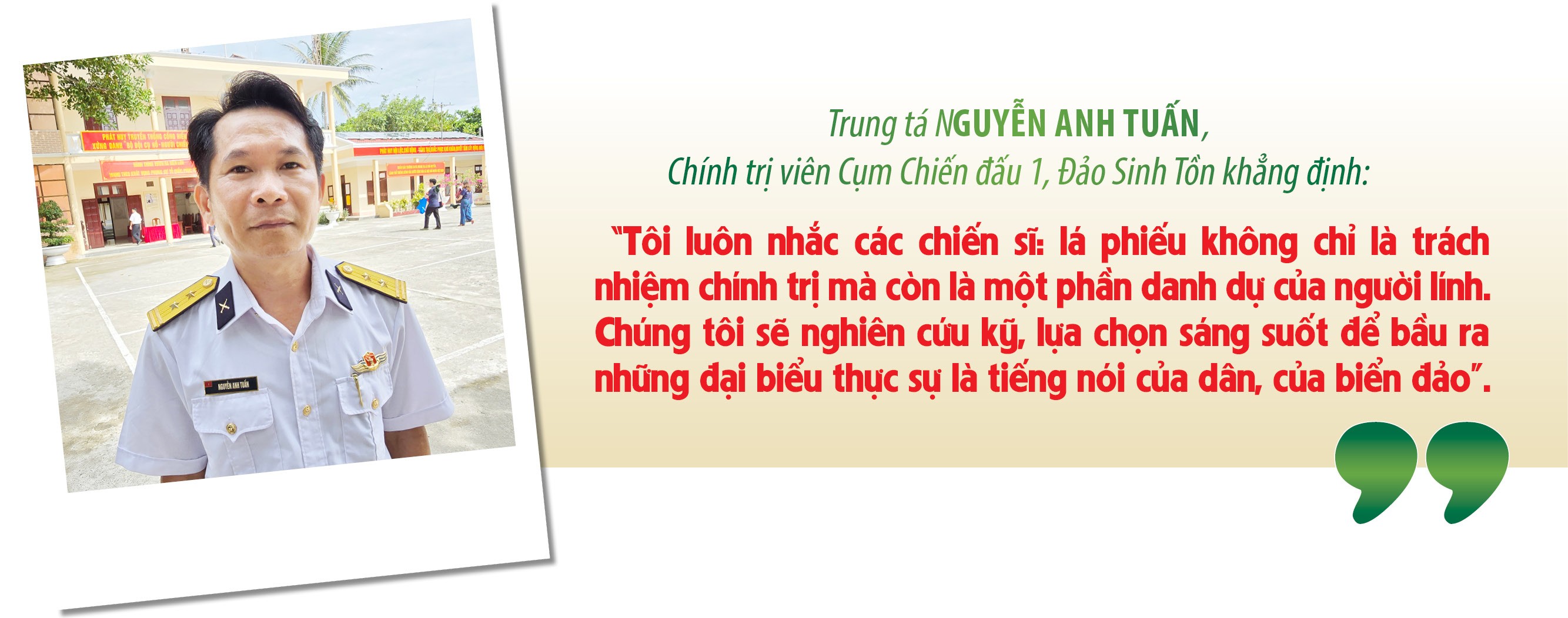 Lời nhắn gửi từ Trường Sa!Bài 2:Hướng về ngày bầu cử Lời nhắn gửi từ Trường Sa!Bài 2:Hướng về ngày bầu cử