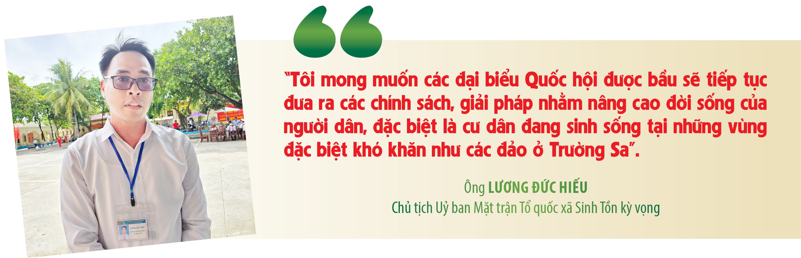 Lời nhắn gửi từ Trường Sa!Bài 2:Hướng về ngày bầu cử Lời nhắn gửi từ Trường Sa!Bài 2:Hướng về ngày bầu cử