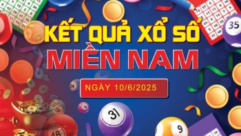 XSMN 10/6, kết quả xổ số miền Nam hôm nay 10/6/2025, KQXSMN 10/6
