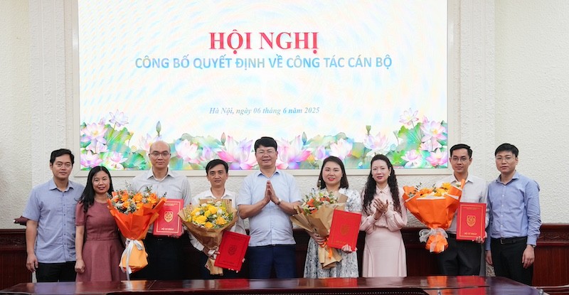 ​Bộ Tư pháp công bố quyết định về công tác cán bộ