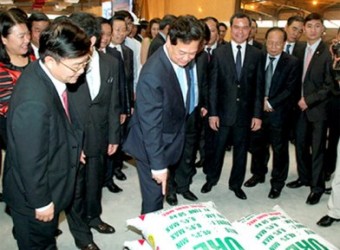 Sản xuất, kinh doanh phân bón là một trong bốn nhóm ngành chính của Vinachem.