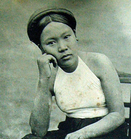Vẻ đẹp thiếu nữ.