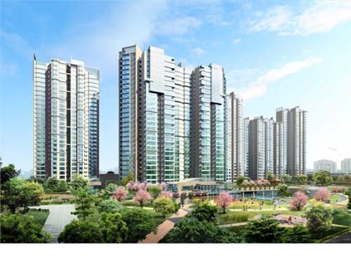 Mô hình chung cư Price sau khi hoàn thiện