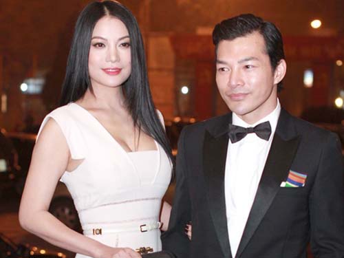 Trương Ngọc Ánh - Trần Bảo Sơn trên thảm đỏ Cánh diều vàng 2014.