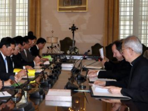 Quang cảnh cuộc họp Vòng IV Nhóm công tác hỗn hợp Việt Nam-Vatican. Ảnh: TTXVN