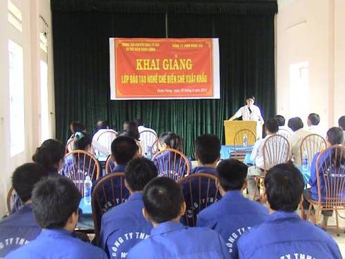 Bồi dưỡng kiến thức để nâng cao chất lượng là việc làm được Phú Thọ đặc biệt quan tâm, nhằm đem lại lợi thế vùng miền.