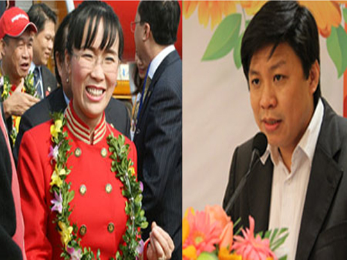 Vợ chồng doanh nhân Hùng - Thảo.