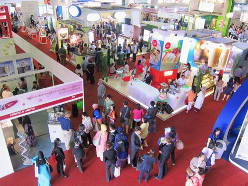 Gian hàng tại triển lãm Food Ingredients Asia 2013 diễn ra tại Thái Lan