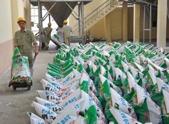 Sản phẩm phân bón NPK của công ty