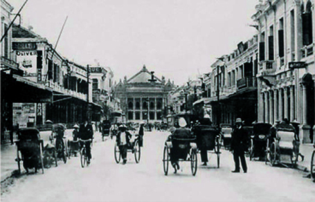 Kiến trúc mang đậm phong cách Pháp ở phố Tràng Tiền