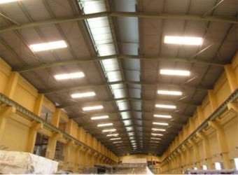 Tận dụng ánh sáng tự nhiên ở Nhà máy Giấy Xương Giang