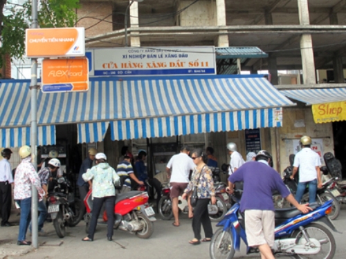 Cây xăng 280 Đội Cấn nằm trong 12 cây xăng bị "khai tử" ở Hà Nội