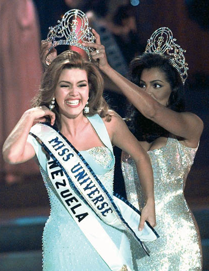 3. Hoa hậu hoàn vũ 1995 Alicia Machado
