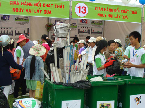Thu hồi sản phẩm thải bỏ có chất độc nguy hại